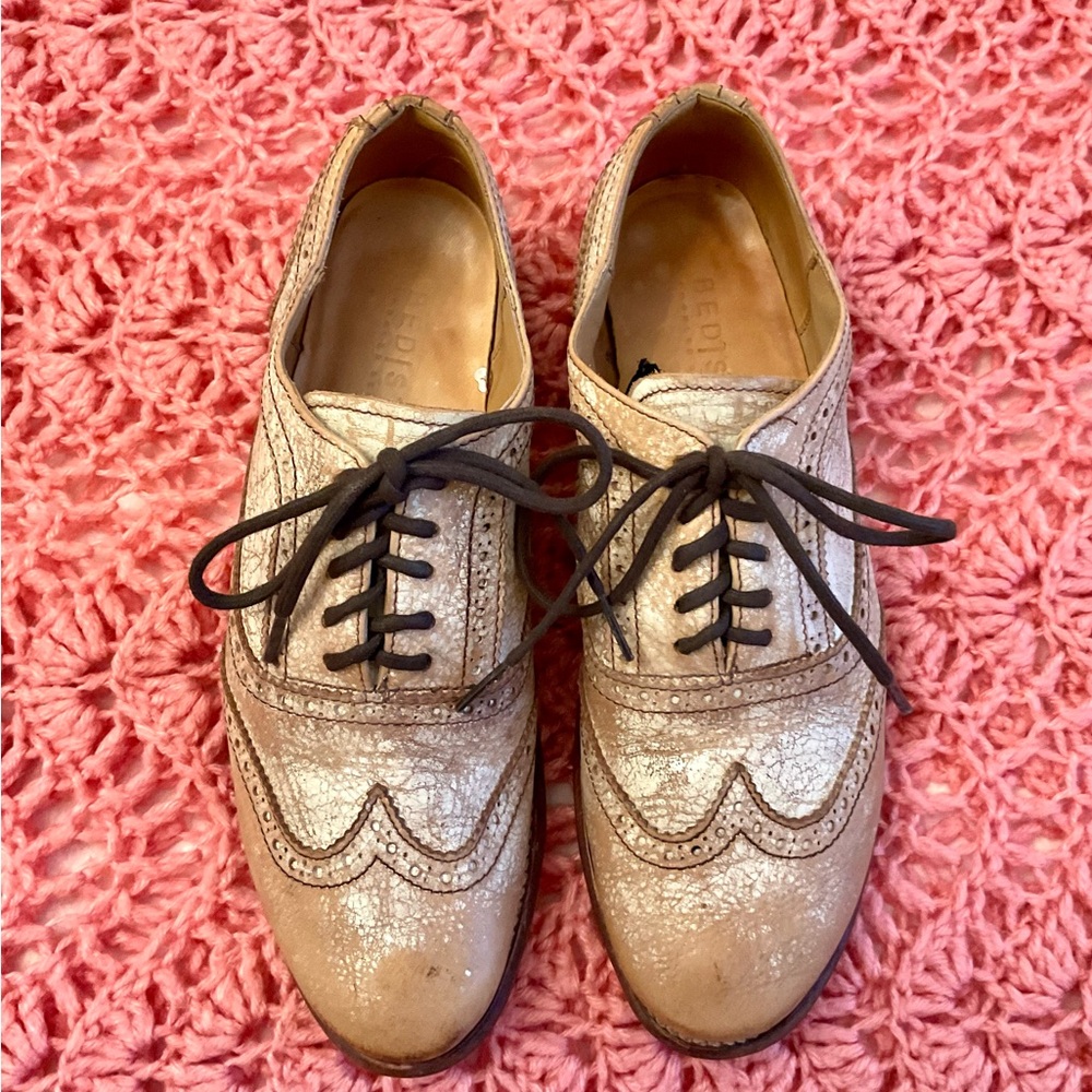 Bed Stu  Distressed Oxford Shoes for Women